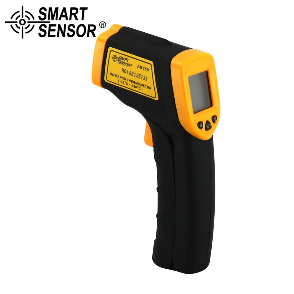 

SMART SENSOR -32~550C(-26~1022F) Non contact IR Digital Infrared Thermometer Point Gun Pyrometer Temperature instruments tool