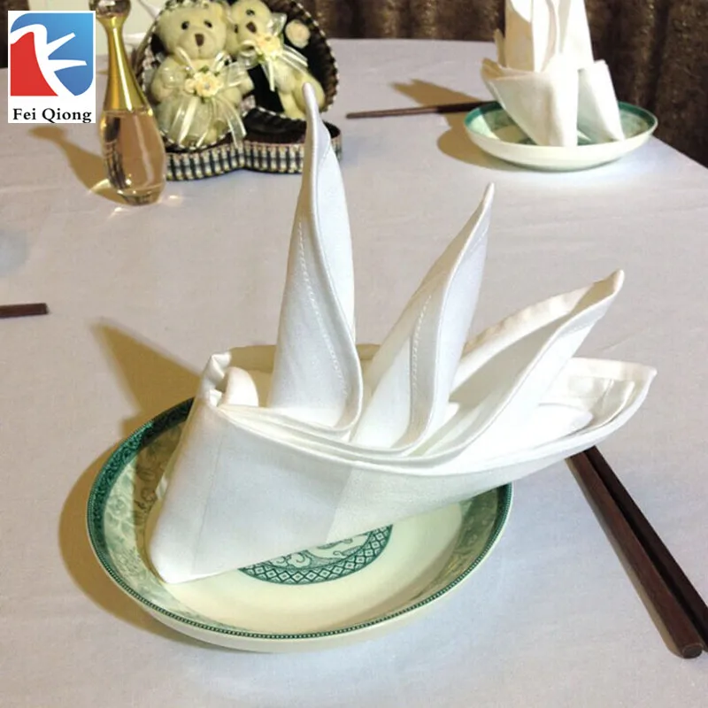 48*48cm 10Pcs/lot 100Cotton cloth napkin hotel mouth cloth napkins