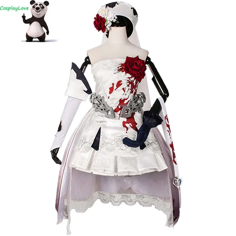 

CosplayLove SINoALICE Alice Cosplay Costume Dead Alice Shirayukihime Snow White Gothic Monks Cosplay Costume Custom Made