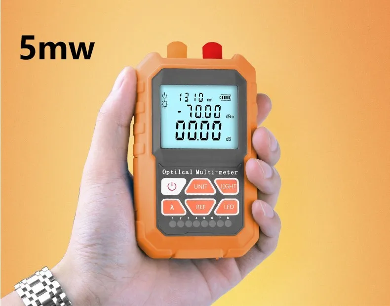 

3in1 Optical Power Meter Visual Fault Locator Network Cable Test optical fiber tester, 5mw Visual Fault Locator