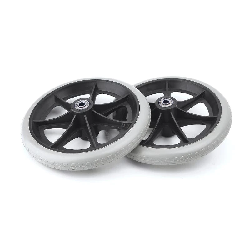 

2pcs 8" Wheelchair Casters Small Cart Rollers Chair Wheels Accessories free ship