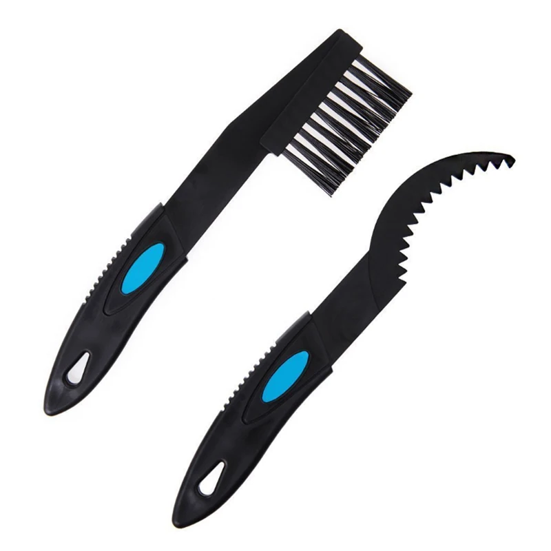 

1 Set Bike Cycling Cleaner Scrubber Cleaning Bike Cycling Cleaner Scrubber Tool Bike Chain Tool Kits black