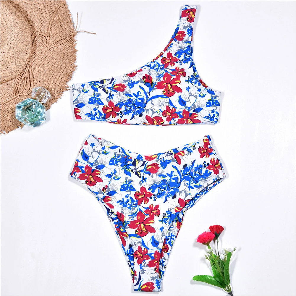 

Bathing Suits for Women Sexy Swimsuit Thong Bikini 2019 Fashion Paded Swim Suit Low Waist Brazil Print UnderWire Swimming Wear