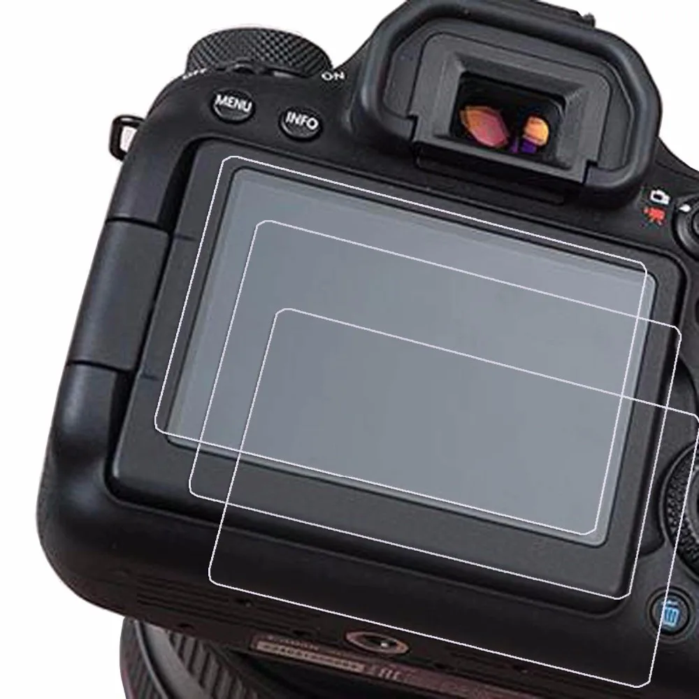 PCTC Canon 6D Mark II Tempered Glass Screen Protector Skin Film Anti-scratches Anti-Dust (10pcs) | Электроника