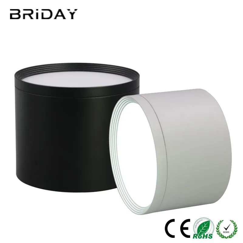 Beste Opbouw Plafond Downlight SMD5730 5 W 12 W 18 W 85 265 V lamp COB Led downlighters Plafond Spot licht + led driver