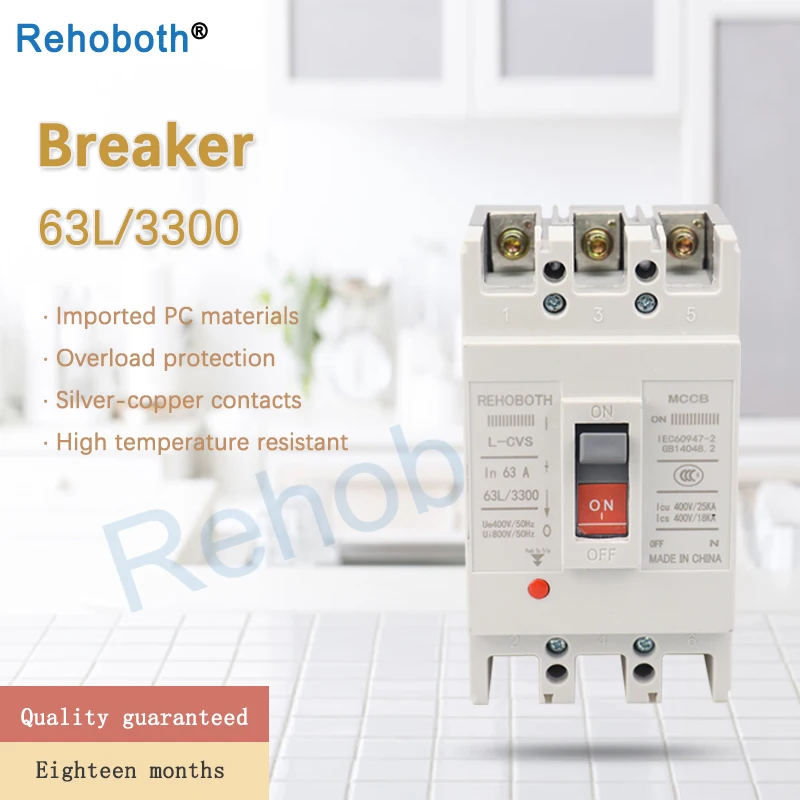 

M1-63/3300 16A 32A 40A 63A Molded Case Circuit Breaker M1-63 Moulded Case Circuit Breaker