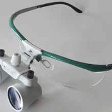 Tao's 2.5X Оптическое стекло стоматологические лупы Galilean стиль хирургические медицинские лупы бинокулярный с рецептурной вставкой объектив для миопа