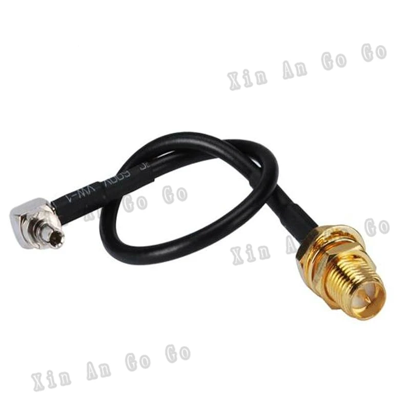 

RF Coaxial cable SMA to CRC9 RP-SMA female(male pin) to CRC9 male right angle pigtail cable for HuaWei USB Cards antenna cable