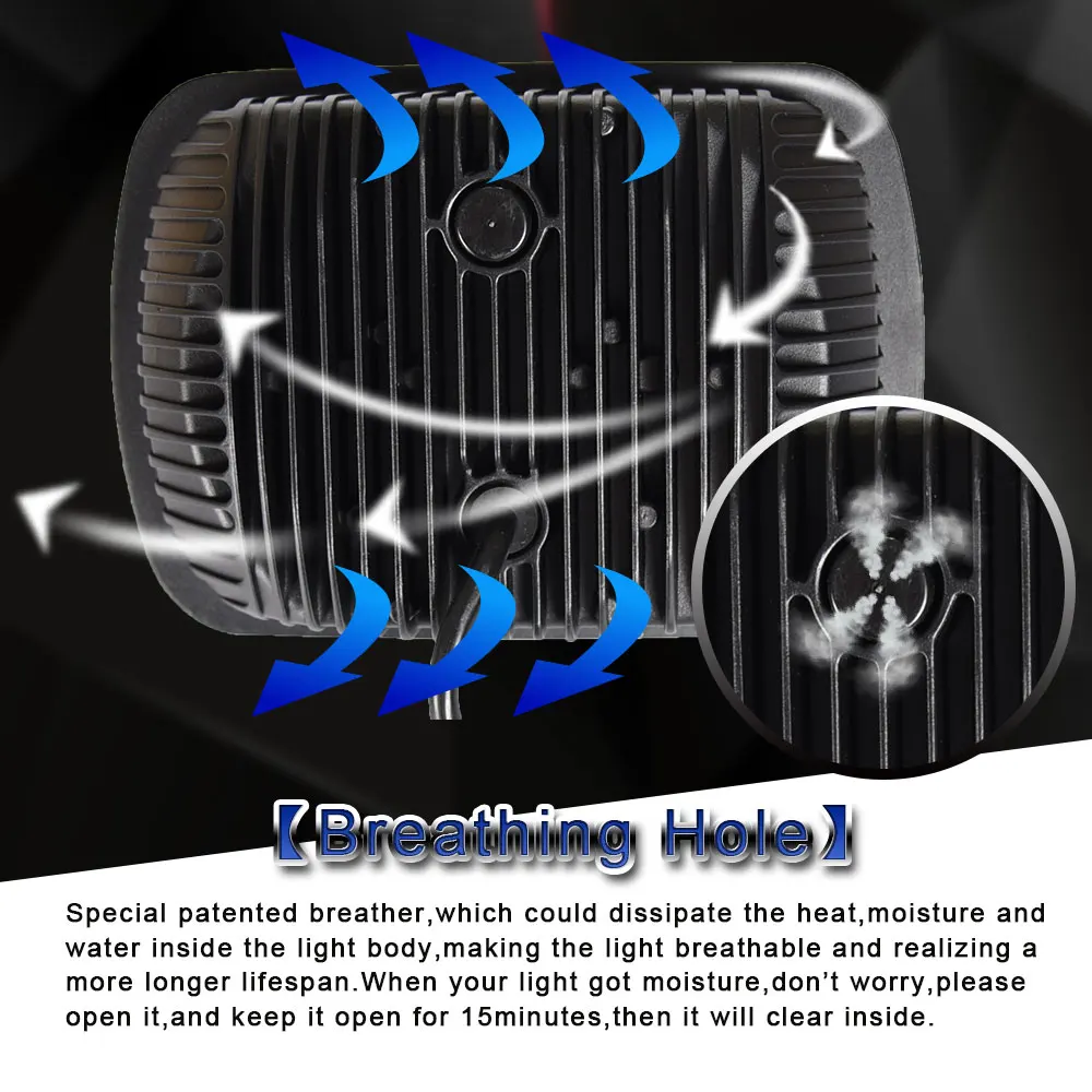2 шт. 5D 5X7inch 85W светодиодные фары 7x6 12V Hi Lo DRL для Jeep Wrangler YJ XJ Truck FLD 50 60 70 80 Firebird Celica 240SX