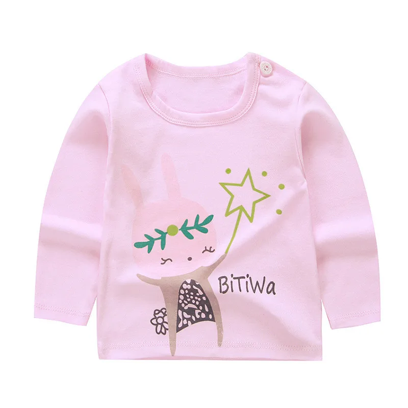 Kids Baby Girls Cartoon T shirts For 24M-3T