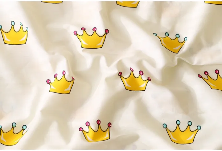 

free shipping Crown baby baby cotton twill cotton bedding fabric width 235cm