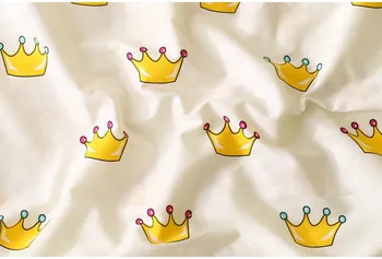 

free shipping Crown baby baby cotton twill cotton bedding fabric width 235cm