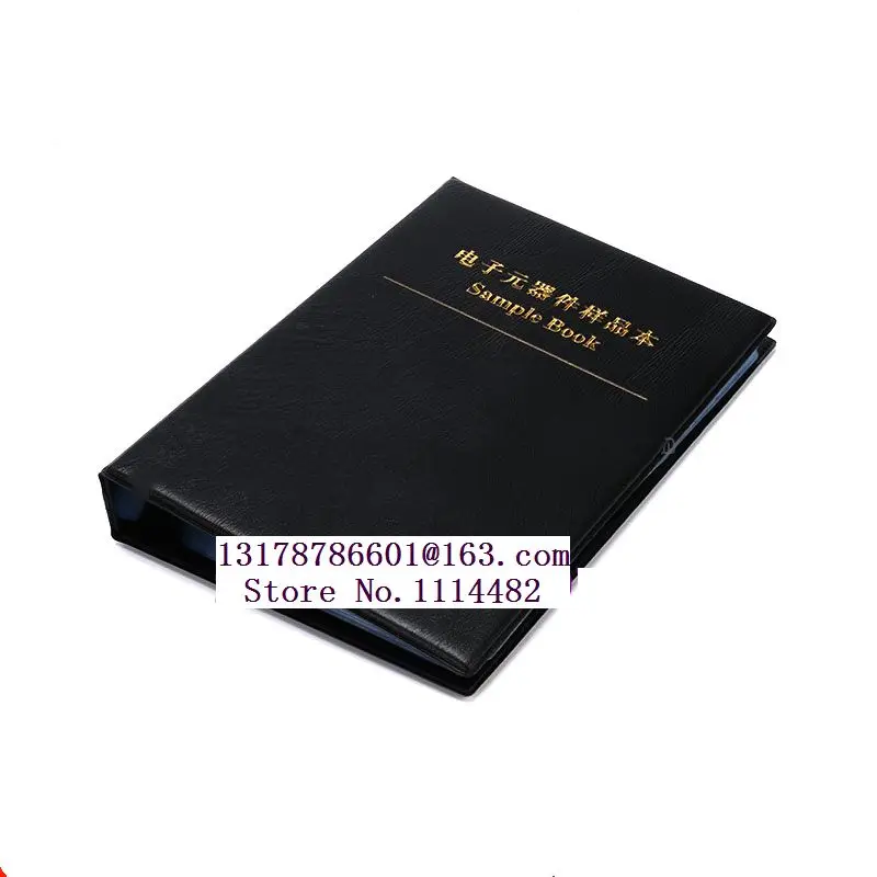 

0805 SMD Resistor Sample Book 170values*25pcs=4250pcs 1% 0ohm to 10M Chip Resistor Assorted Kit 0805 1% SMD Resistor 0ohm to 10M