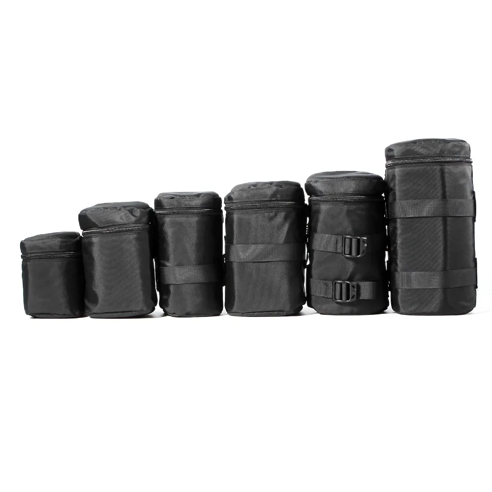 Nylon Functional Lens Bags DSLR Camera Lenses Pouch Bag High Quality