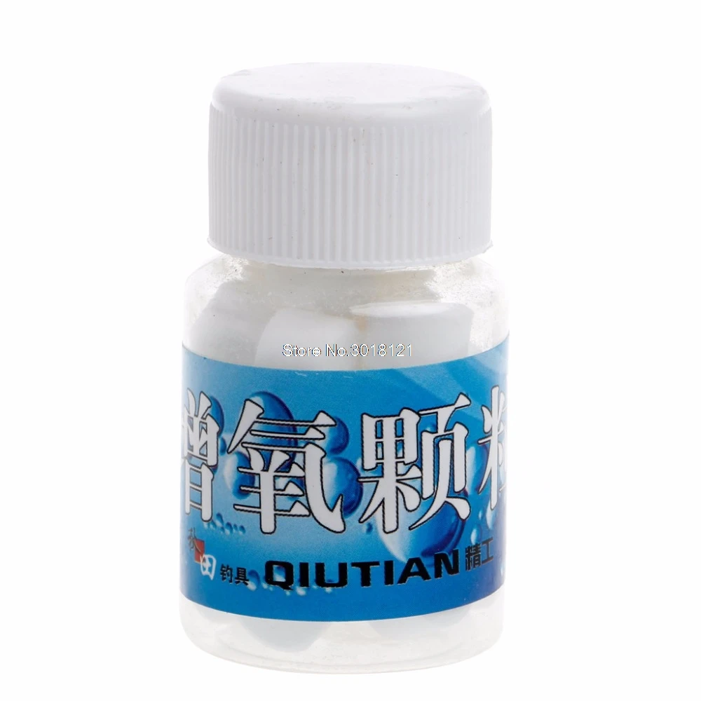 

1 Bottle Oxygen Releasing Fishing Bait Carp Additive Tablets Transport Accessory Drop ship