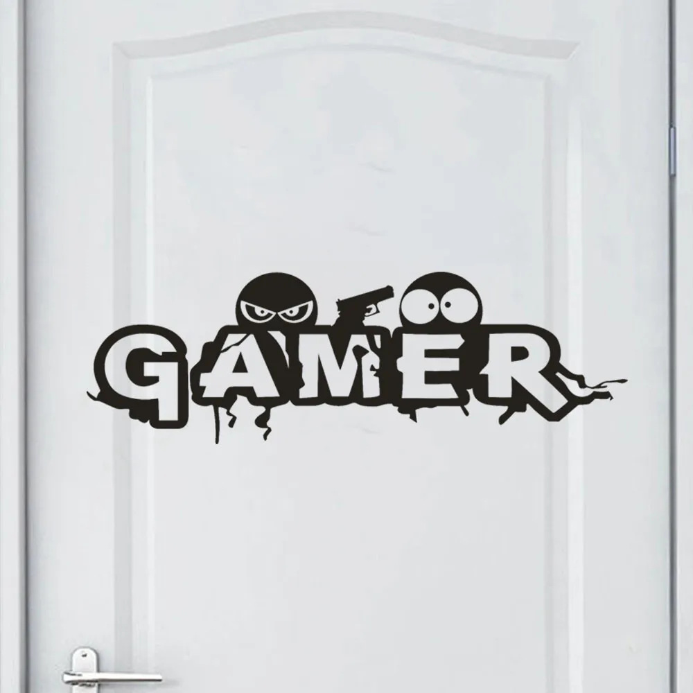 

Wall Sticker Gamer Removable Art Vinyl Mural Home Room Decor Wall Stickers #30