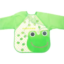 Водонепроницаемые детские нагрудники EVA с длинным рукавом нагрудники Фартук с длинным рукавом нагрудники для кормления дети едят нагрудник Детские аксессуары для кормления