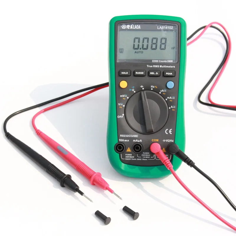 US $101.05 LAOA Automatic Range Multifunction Electronic Electrician Dedicated Digital Multimeter LA814102