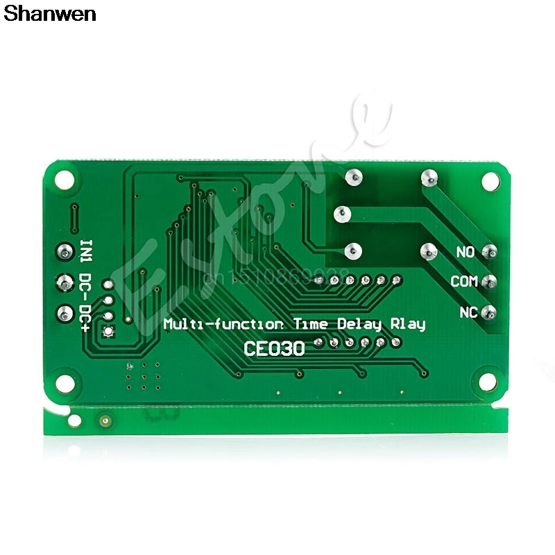 

1pc Multifunction Self-lock Relay DC 5V PLC Cycle Timer Module Delay Time relay