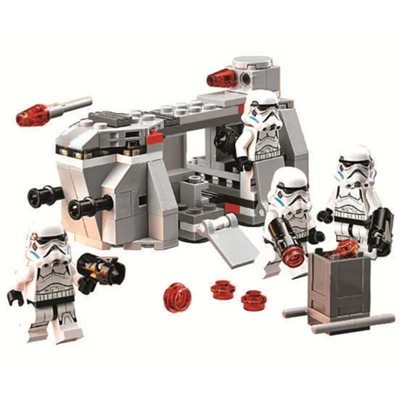 141pcs New Compatible LegoINGlys Star Wars Imperial Troop Transport Building Blocks Educational Toys For Children Boys Gifts