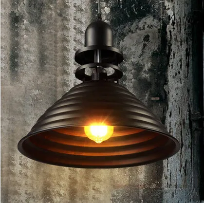 Iron Creative Vintage Loft Style Pendant Lights Retro Industrial Hanglamp Fixtures For Home Lighting Cafe Bar Lamparas Colgantes