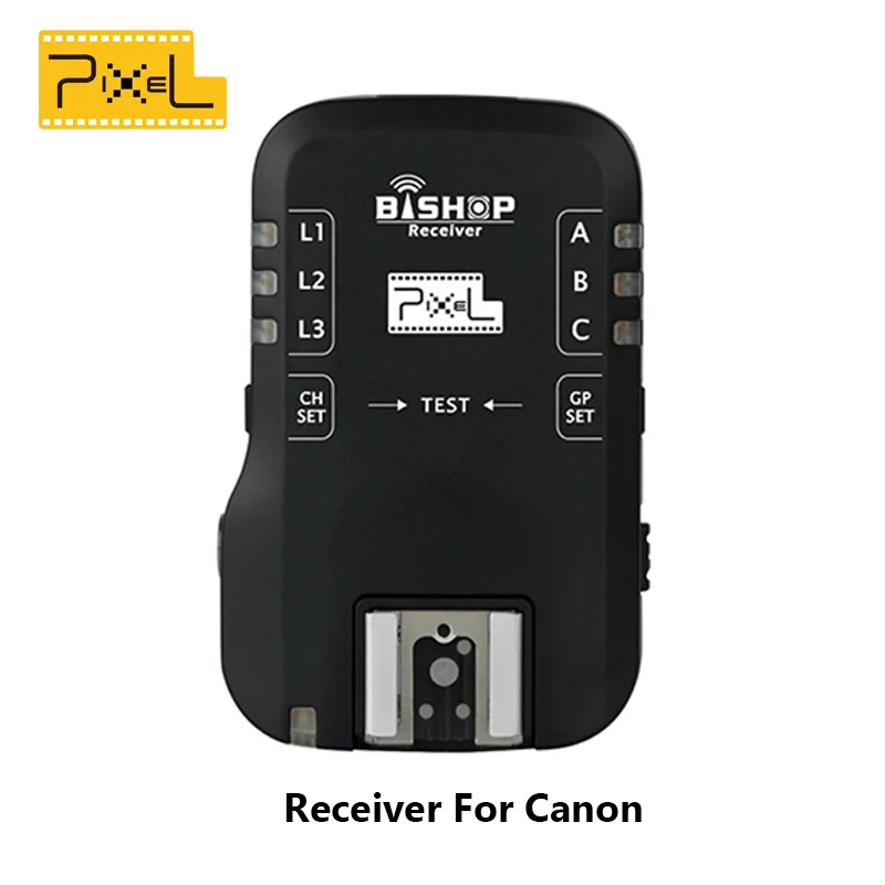 Pixel    Speedlite      Canon DSLR  