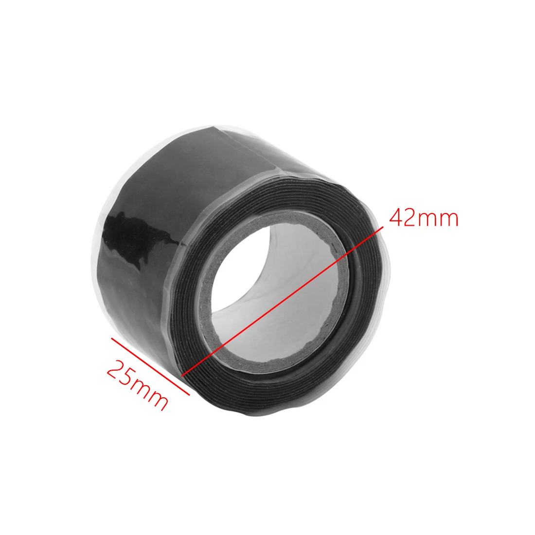 Self adhesive Strong Black Rubber Silicone Repair Waterproof Bonding