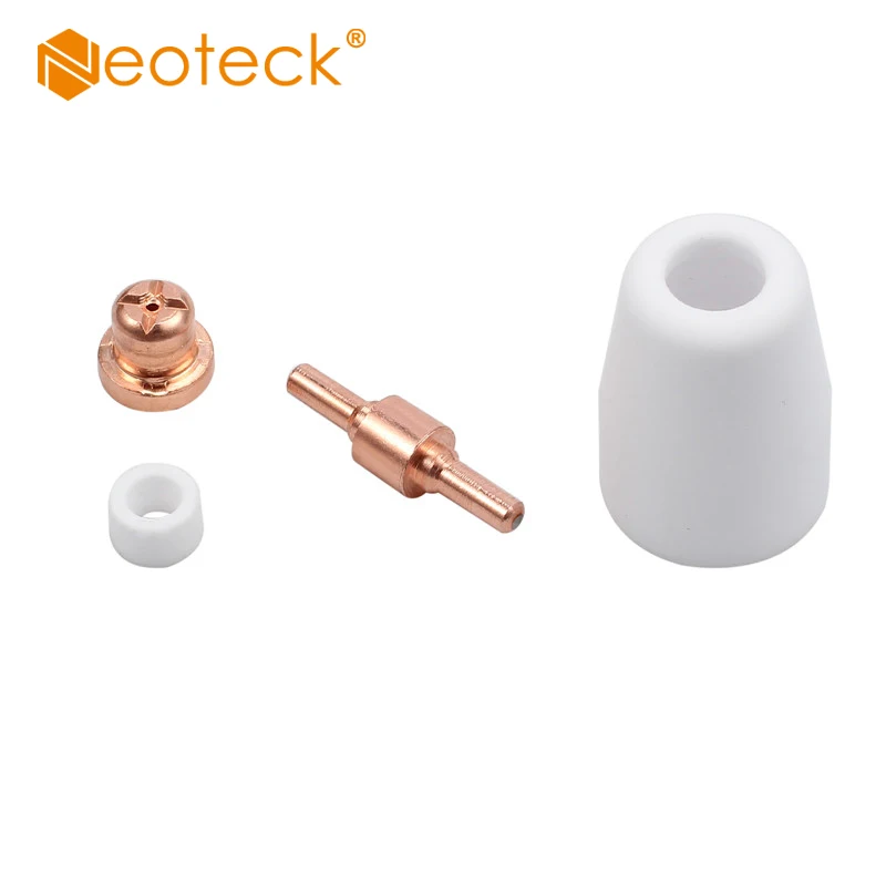Neoteck 100Pcs Plasma Cutter Cutting Consumable Nozzle Tip Electrodes Shield Cup For LG-40 PT-31 cutting Torch CUT40 CUT5 Neoteck 100Pcs Plasma Cutter Cutting Consumable Nozzle Tip Electrodes Shield Cup For LG-40 PT-31 cutting Torch CUT40 CUT5