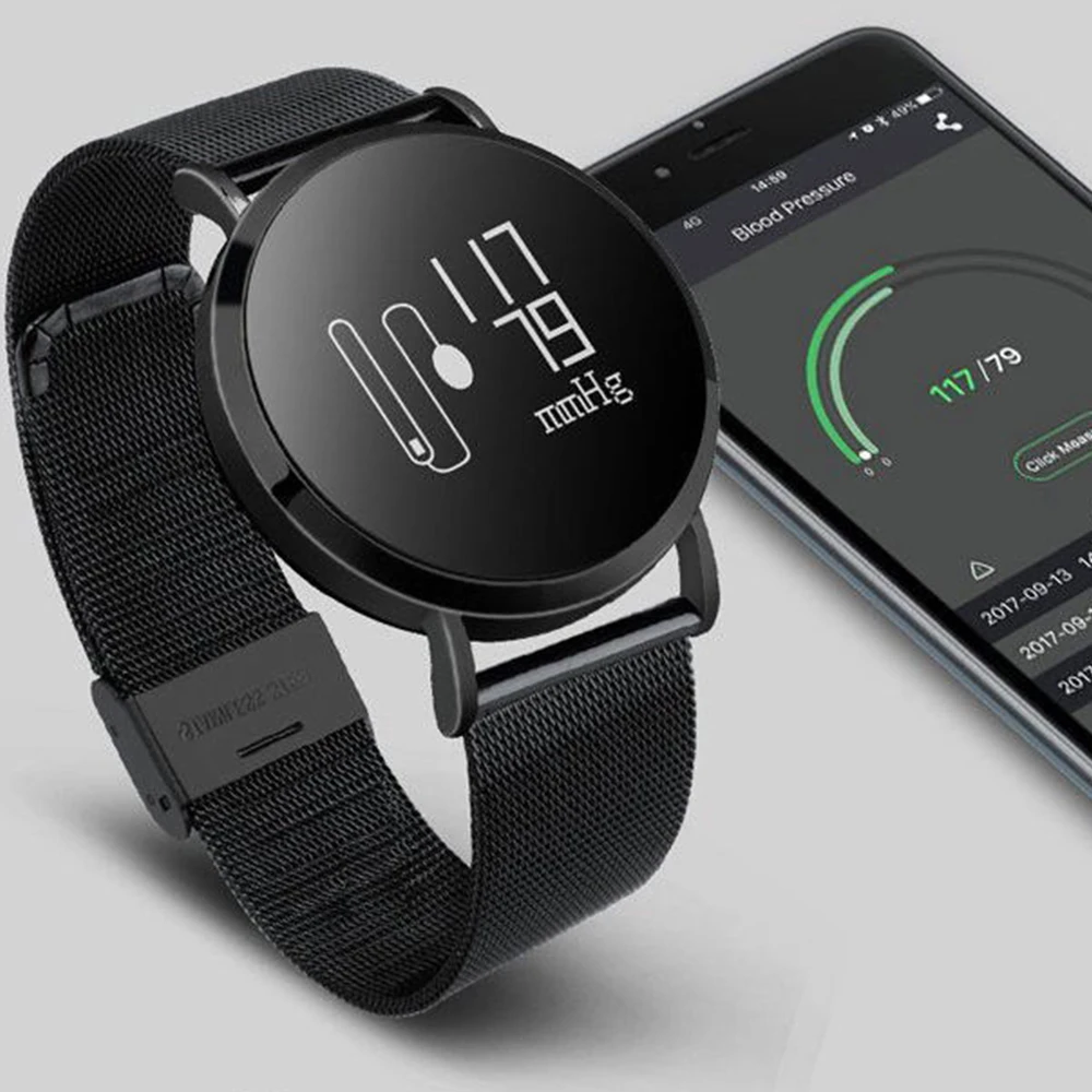 Спортивные Смарт часы Timethinker CV08 для мужчин Bluetooth браслет пульсометр измеритель