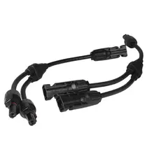 1 Pair MC4 Adapter Male Female Y Branch T Branch Connectors For Solar Panels