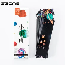 EZONE 30 шт./компл. планета Закладка сообщения карта Creative Galaxy Бумага закладки книжные держатели искусство канцелярские принадлежности для школьных канцелярских товаров
