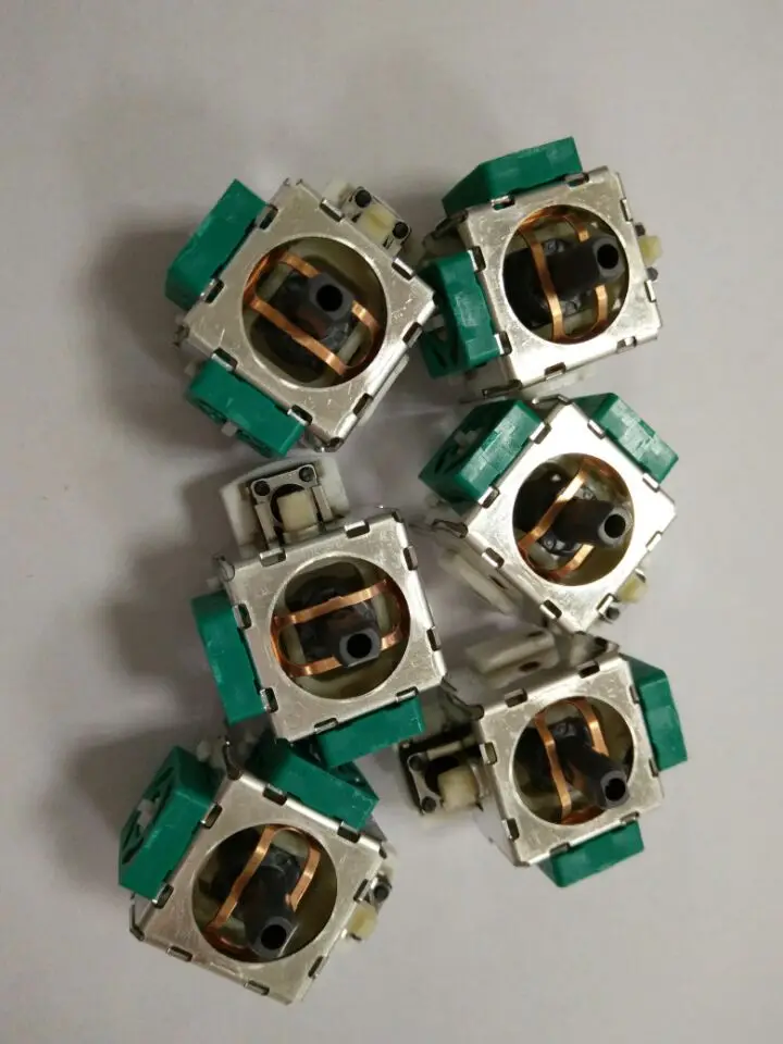 

High quality OEM ALPS 3D analog joystick for PS2/xbox360 replacement green 100pcs/lot