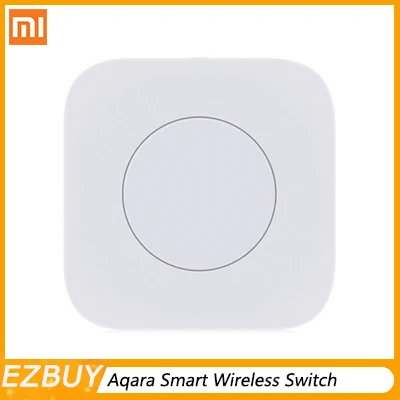 

Xiaomi Aqara Smart Wireless Switch Intelligent Application Remote Control ZigBee Wifi Connection For Doorbell