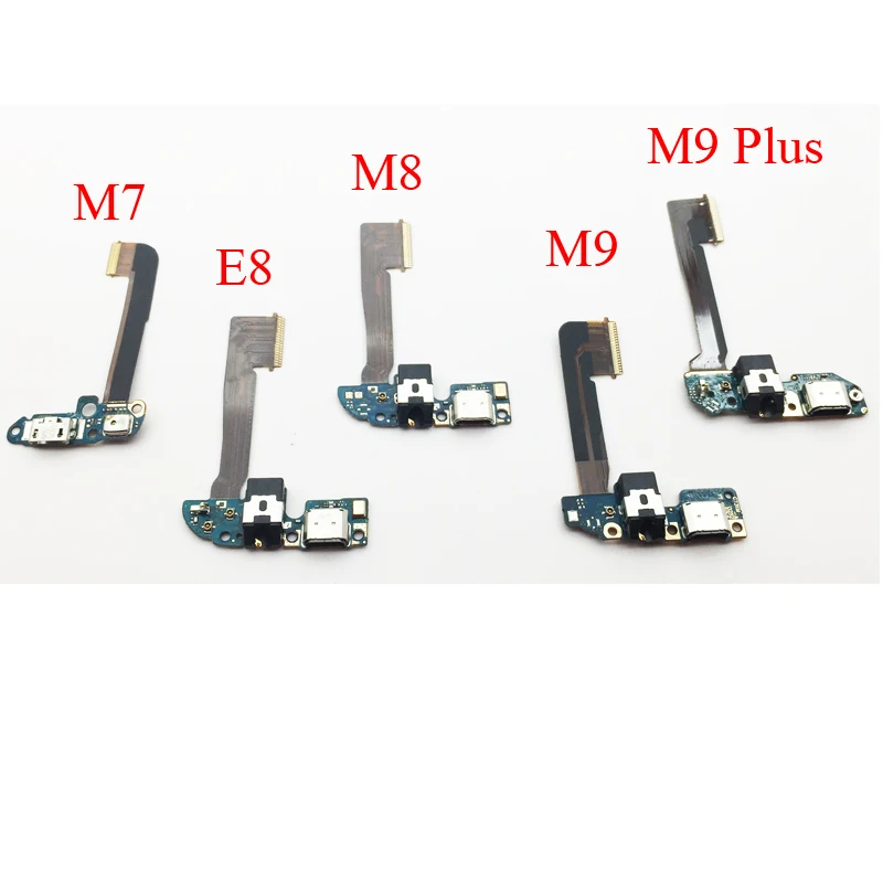 USB микро док-станция зарядное устройство зарядный порт разъем микрофонная плата Flex для htc One M7 M8 E8 Dual M9 Plus M9+ M10 10