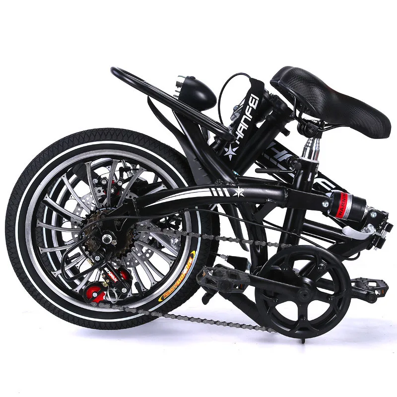 Flash Deal Portable Single-Wheel Folding Bicycle Quality Carbon Steel Frame 20-Inch Variable Speed Front and Rear Mechanical Disc Brake 3 Flash Deal Portable Single-Wheel Folding Bicycle Quality Carbon Steel Frame 20-Inch Variable Speed Front and Rear Mechanical Disc Brake 3
