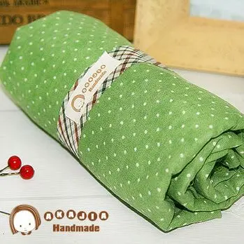 

ZAKKA linen fabric backing little green printed linen cotton fabric for DIY craft 150 * 50cm Order Canvas, Textile Organization
