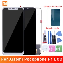 

2018 Original New For Xiaomi Pocophone F1 LCD Display Touch Screen Digitizer Assembly for Xiaomi Pocophone F1 LCD Screen Replace