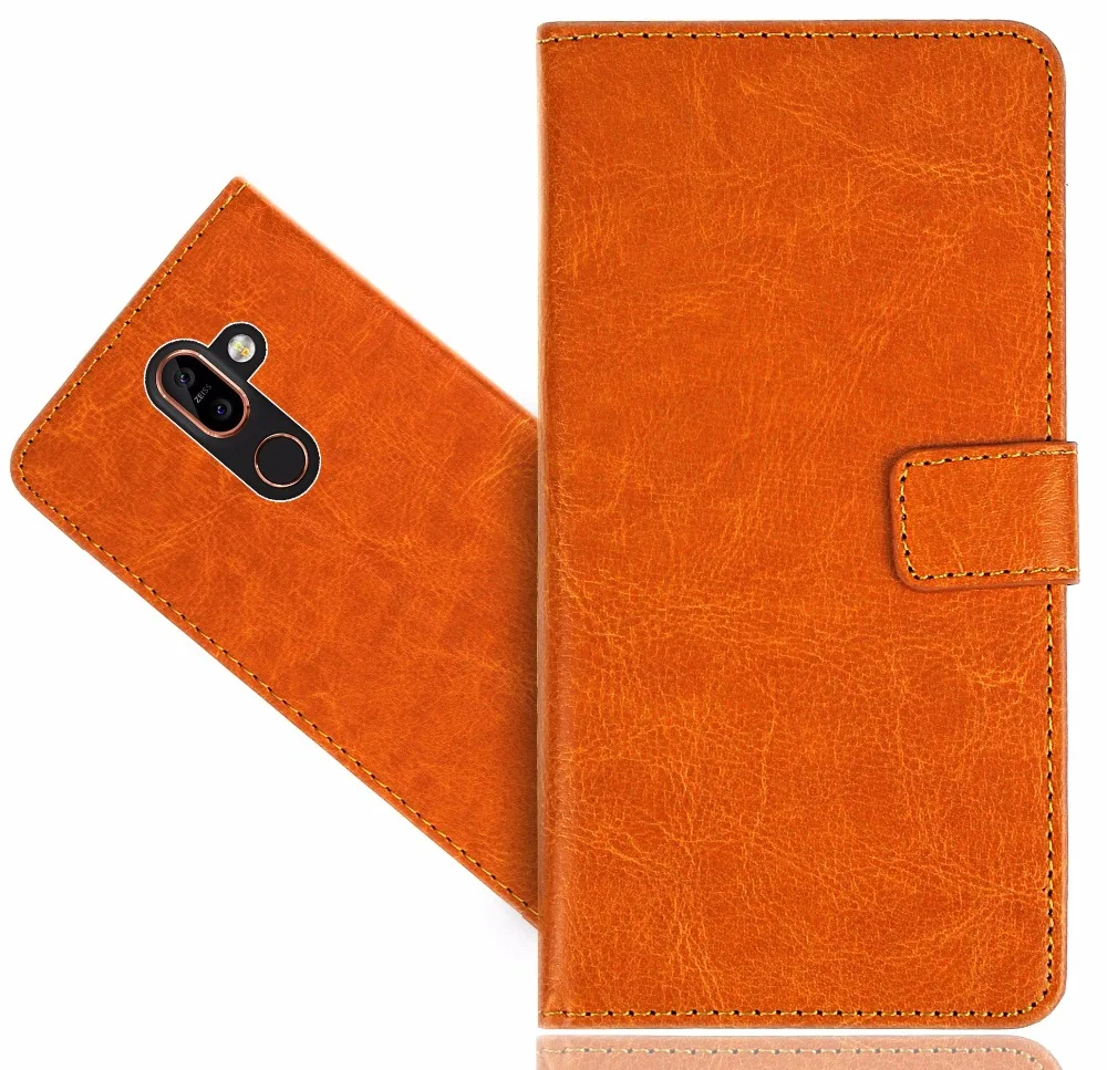 

Case For Nokia 7 Plus Wallet Genuine Leather Kickstand Bag Coque Case Cover For Nokia 7 Plus