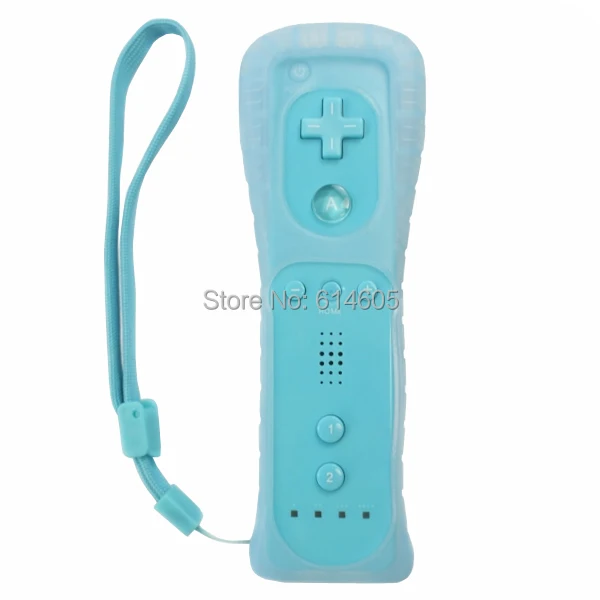 

Blue Motion Sensor Remote Controller + Wired Nunchuck Combo for Nintendo Wii Console