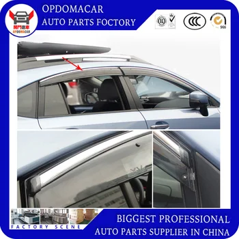 

4 Piece Injection molding trim vent shade rain sun wind deflector window visor for subaru XV 2012-2017 2018 12 13 14 15 16 17 18