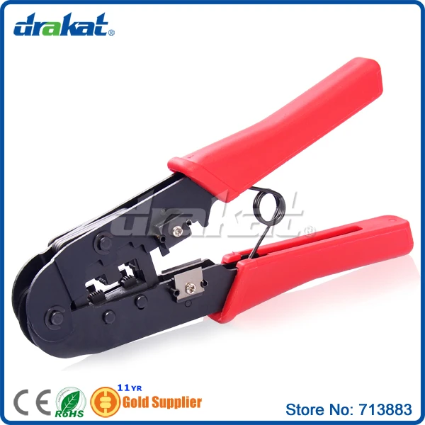 Telecom RJ11 RJ12 (6P6C/6P4C/4P4C/4P2C) инструмент для обжима|rj11 rj12|rj12 crimping tooltelecom tools |