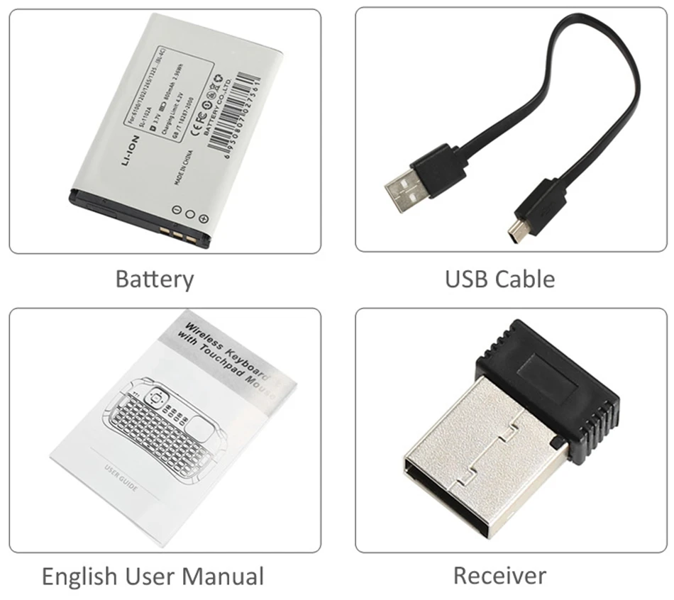 2,4G Беспроводная S1 клавиатура с тачпадом 3 в 1 клавиатура Air mouse пульт дистанционного управления для Android Smart tv и Windows компьютера