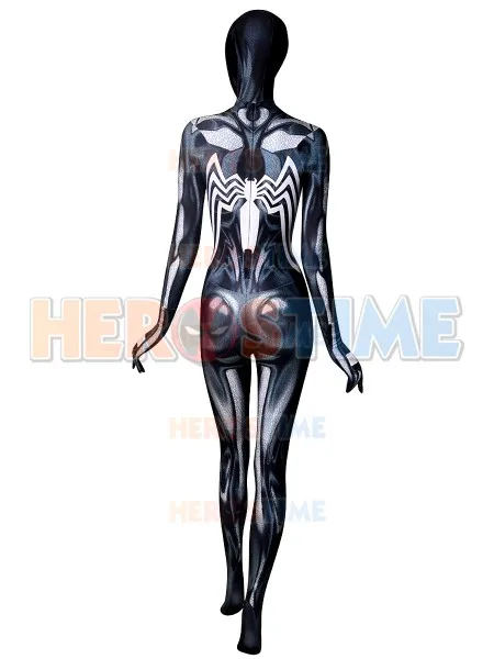 Костюм для косплея She Venom Anne Weying с 3D принтом костюм Человека паука человека