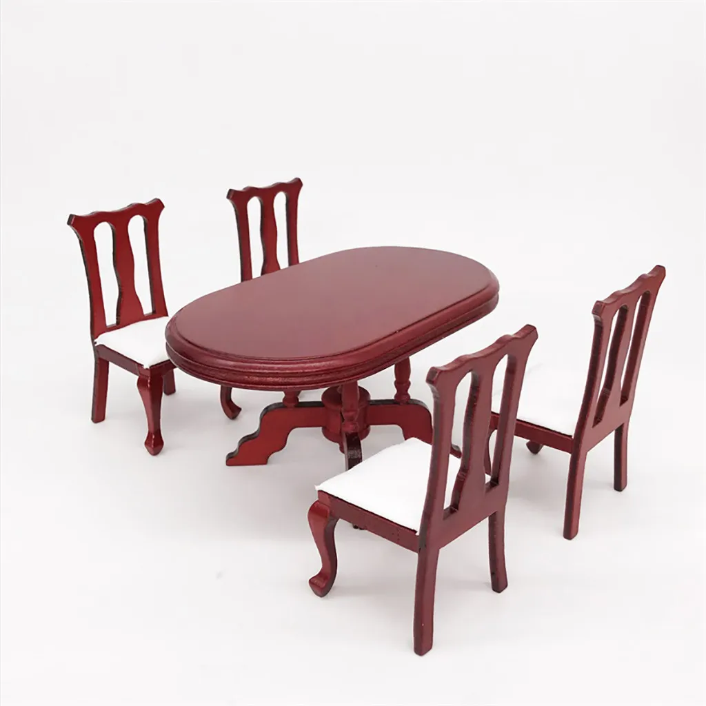 5 قطعة/مجموعة من محاكاة أثاث المطبخ اللعب طاولات وكراسي DIY اكسسوارات المطبخ الأثاث مطعم الأطفال هدية 5 قطعة/مجموعة من محاكاة أثاث المطبخ اللعب طاولات وكراسي DIY اكسسوارات المطبخ الأثاث مطعم الأطفال هدية