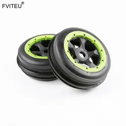 FVITEU полный резиновый передний для песка колесо комплект шин Fit 1/5 HPI Baja 5B двигатель Rovan King