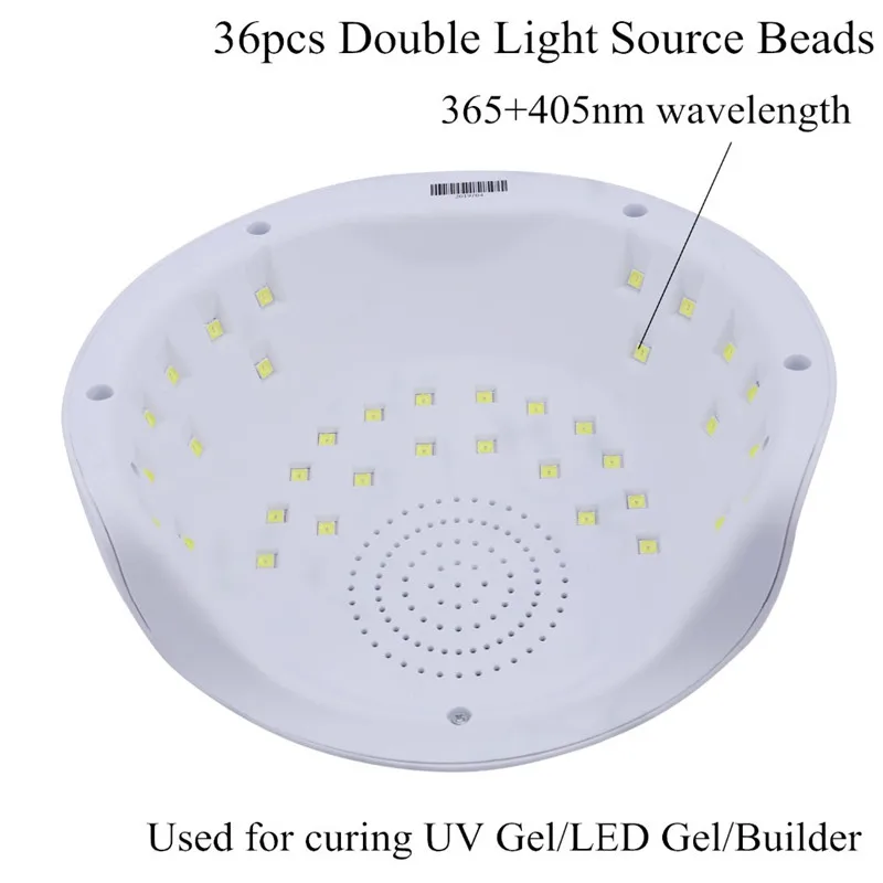 SUN X2Plus таймер с функцией памяти 75 Вт УФ светодиодная лампа для Сушилка для ногтей отверждения портативный для всех гелей лак ЖК-дисплей инструменты для маникюра ногтей