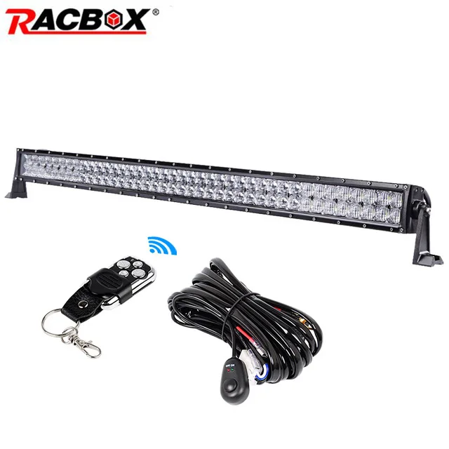 

5D 42 inch 240W Straight LED Work Light Bar Spot Flood Combo Beam For JEEP 4x4 ATV SUV MPV UAZ Off-road Truck Automobile 12V 24V