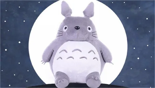 Fancytrader Rare Item New Pop Cute Giant Totoro Plush Toy Cartoon Stuffed Totoro Cat Grey Anime Doll 65cm Best Gift Choice (16)