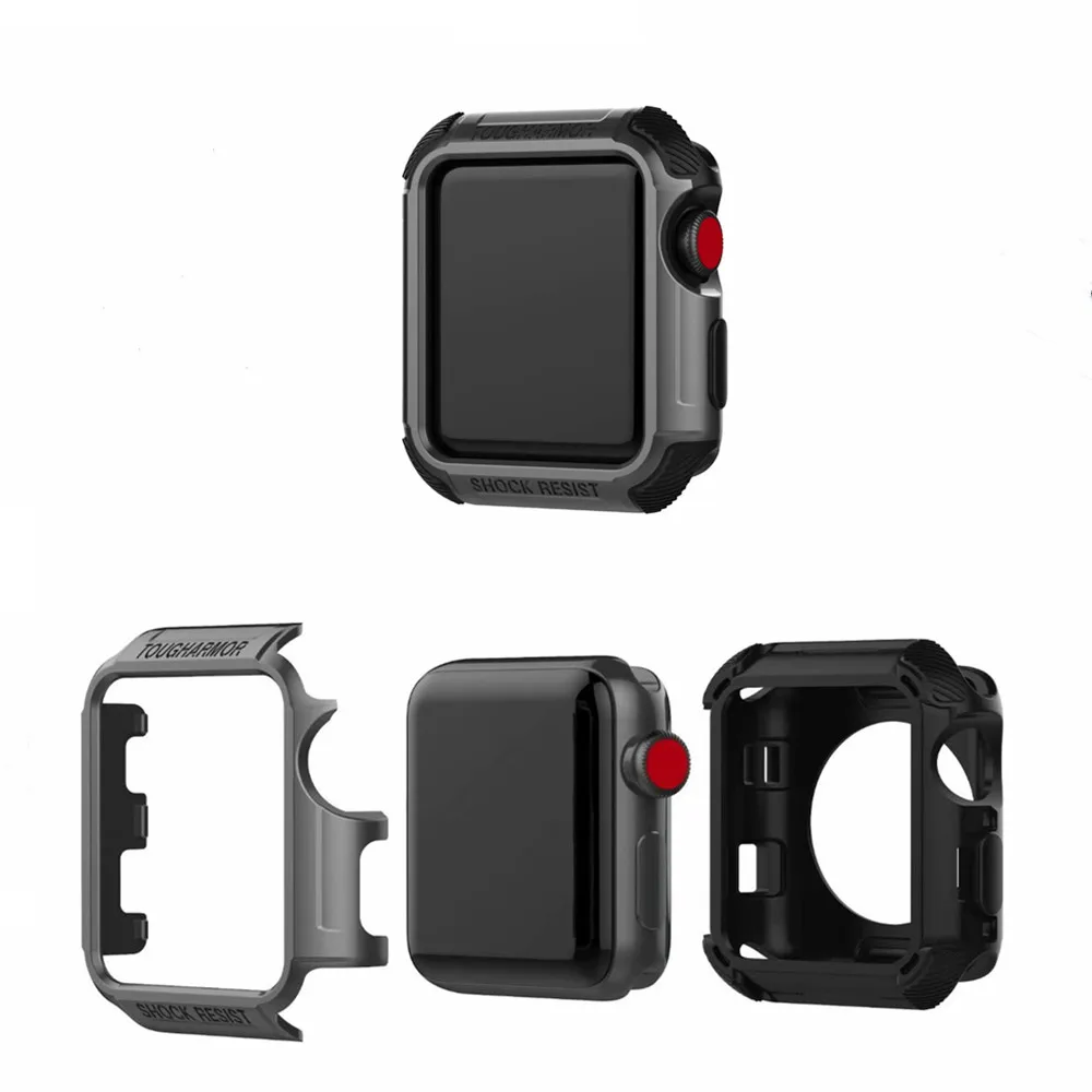 

42mm 38mm Tough Armor Protective Case for Apple Watch Frame Cover Protector for iWatch Series 3 2 1 Apple Watch Accessories