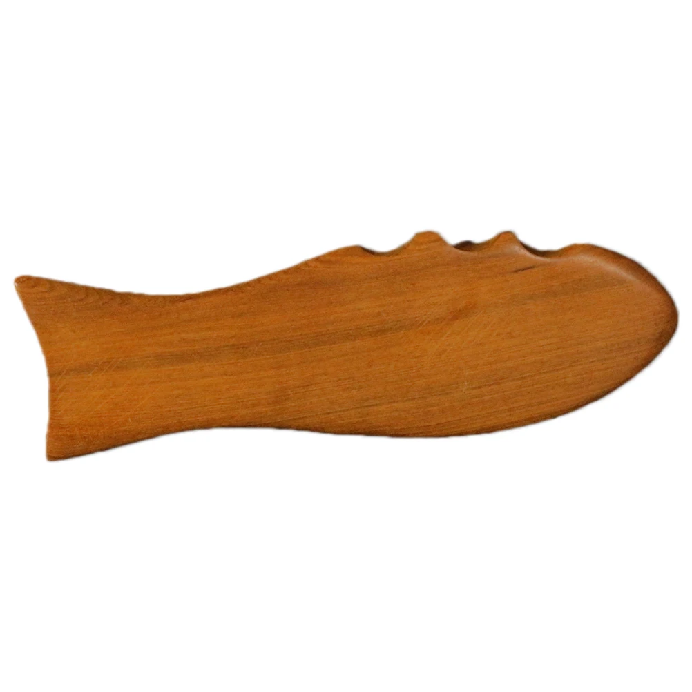 Гуа-Ша массаж инструмент природный натуральный рыбий жир, деревянный лечение аккупунктурой инструмент массажный инструмент токарный